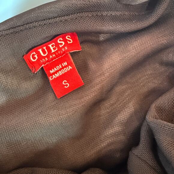 Guess Women's SL Angelica Top Size Small - Picture 6 of 7